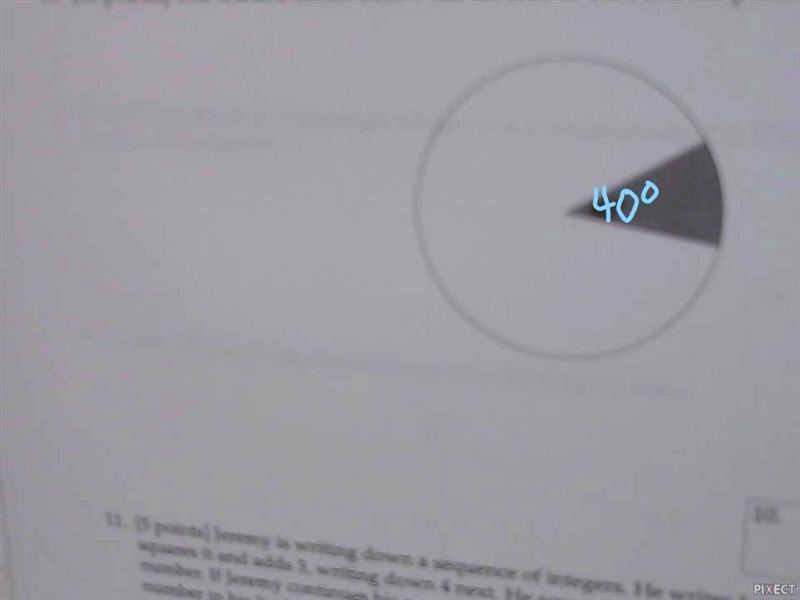 Help! The shaded sector below has am area of 4pi. FInd the perimeter of the sector-example-1