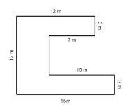 Find the perimeter of the C shape?-example-1