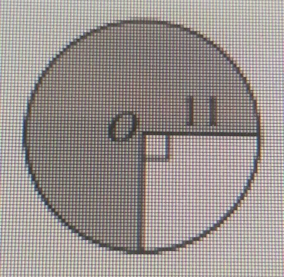 Find the arc length of the shaded sector please I don't want to fail​-example-1