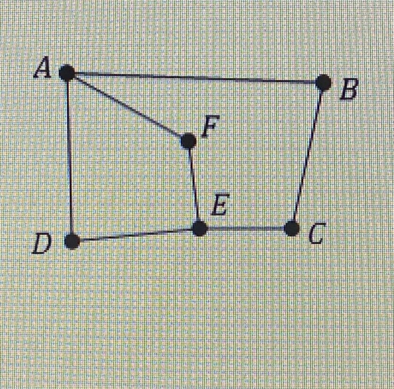 Which of the descriptions below shows a possible HAMILTON PATH? A) ADEFBC B) ADECBAFE-example-1