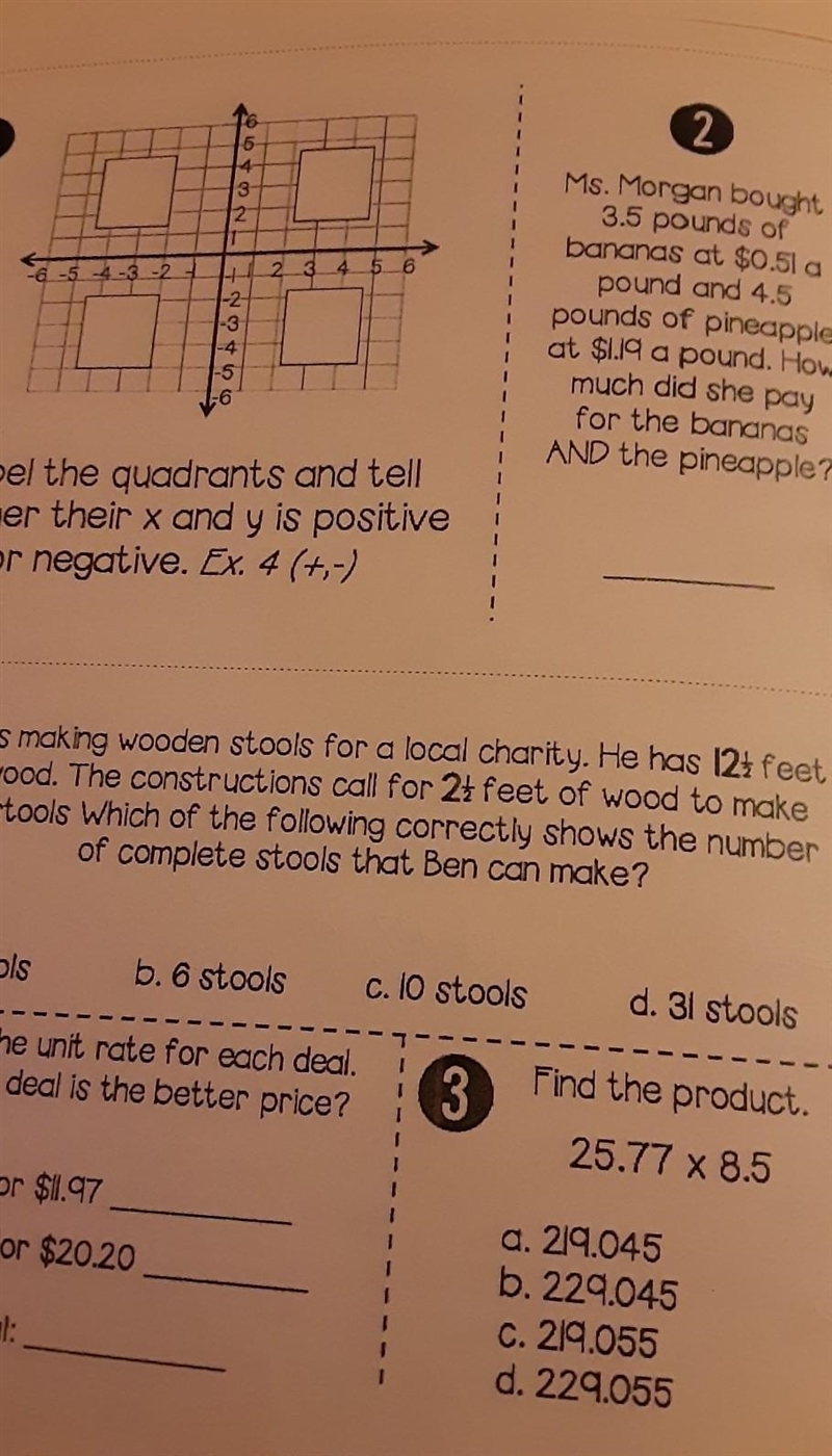 I need help with these five problems plz I need them before 4th period tomorrow​-example-1