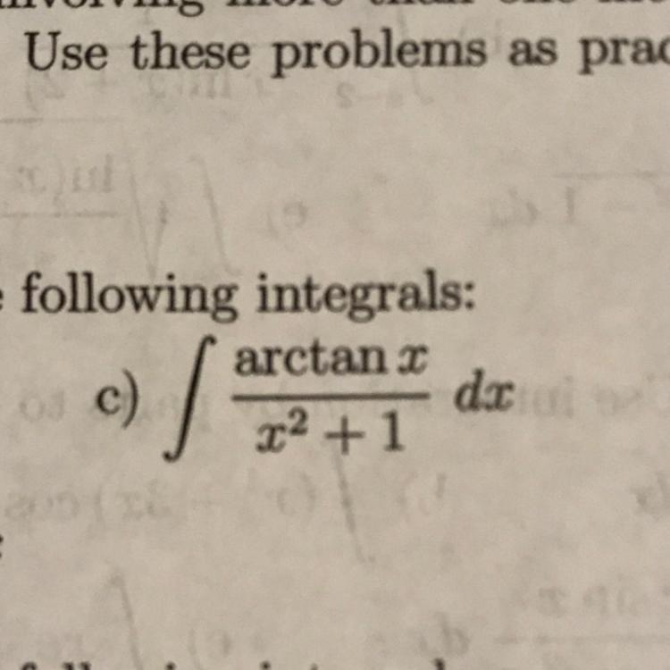 Integrals using U sub. Please show steps so I can learn too :)-example-1