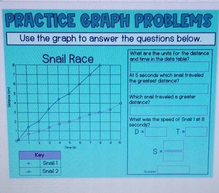 Its for science but its got math involved its got to do with speed distance and time-example-1