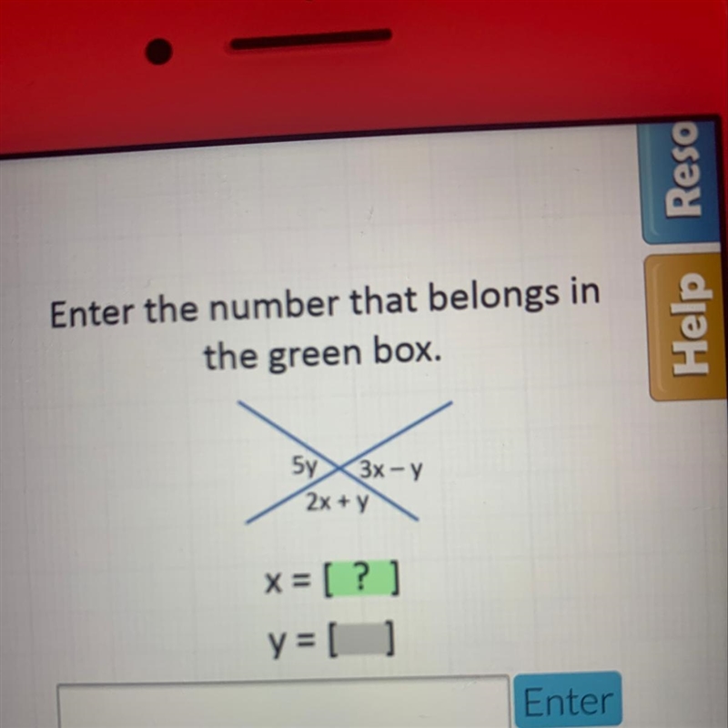 Enter the number that belong n the green box. Please help me , I would really appreciate-example-1