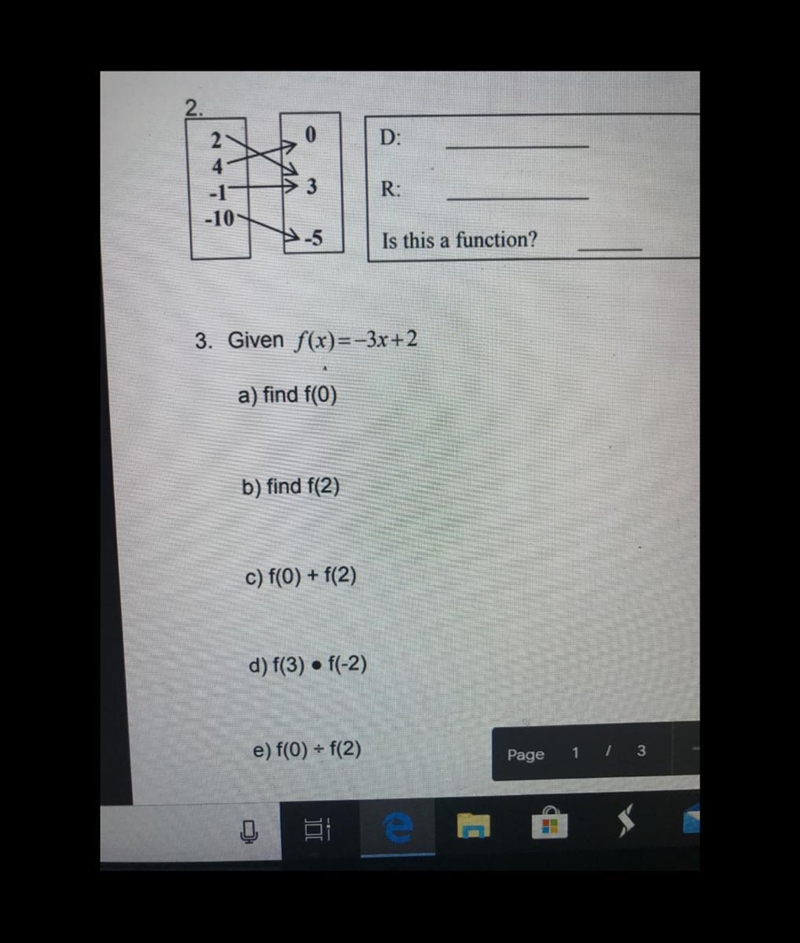 Complete the Table Plot the points, and draw the GRAPH-example-1