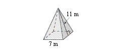 Find the surface area of the regular pyramid-example-1