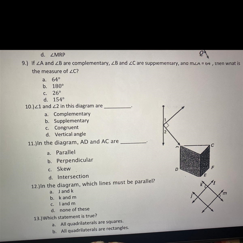 Numbers 9 10 11 and 12-example-1