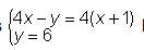 The system of equations(In attachment) has A) One Solution B) Infinitely Many Solutions-example-1