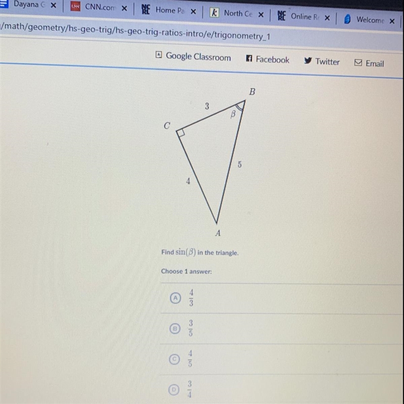 Trigonometric ratios in right triangles pls help-example-1