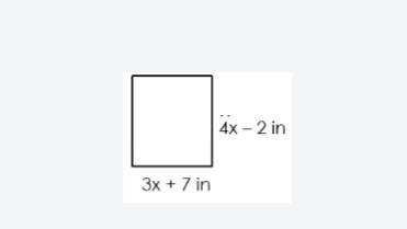 Solve for x than find the perimeter-example-1