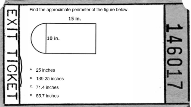 Find the approximate perimeter of the figure below-example-1