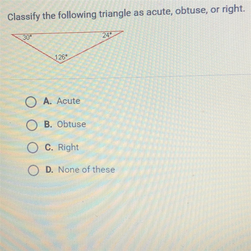 Classify the following triangle?-example-1