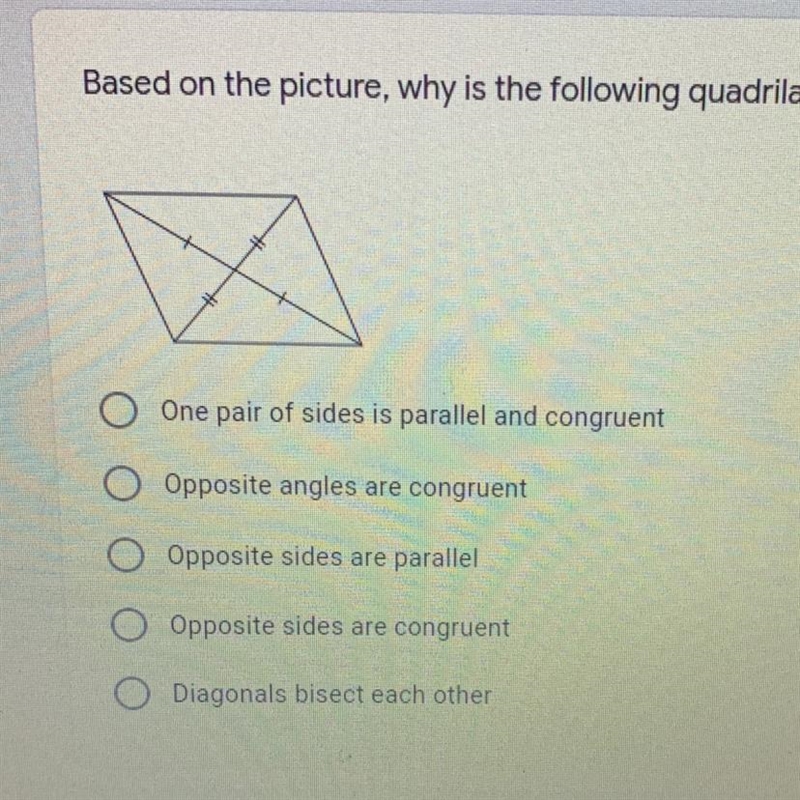 Based on the picture, why is the following quadrilateral a parallelogram? pleaseeeee-example-1