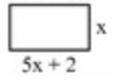 What is the value of x, if the perimeter of the rectangle is 10? This is the problem-example-1