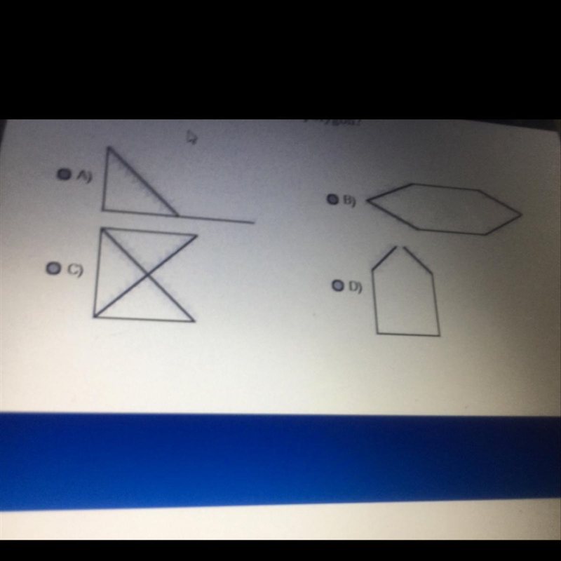 Which of the following figures is a polygon?-example-1