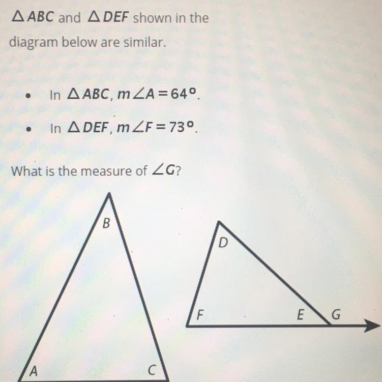 What is the measure of-example-1