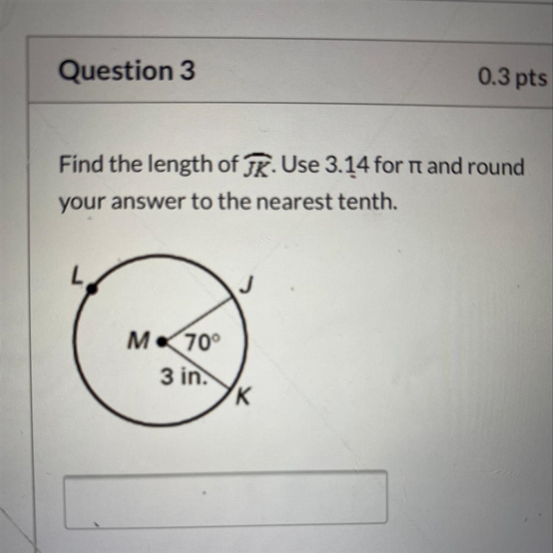 Find the length of jK. Use 3.14 for n and round your answer to the nearest tenth. M-example-1