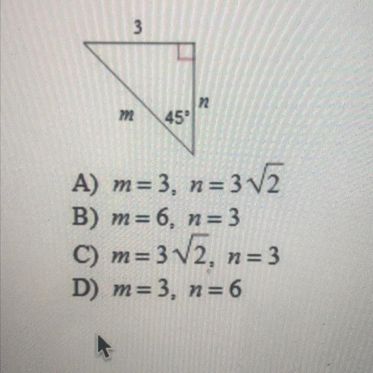 Find the missing side lengths. Leave your answers as radicals in simplest form. ANSWER-example-1