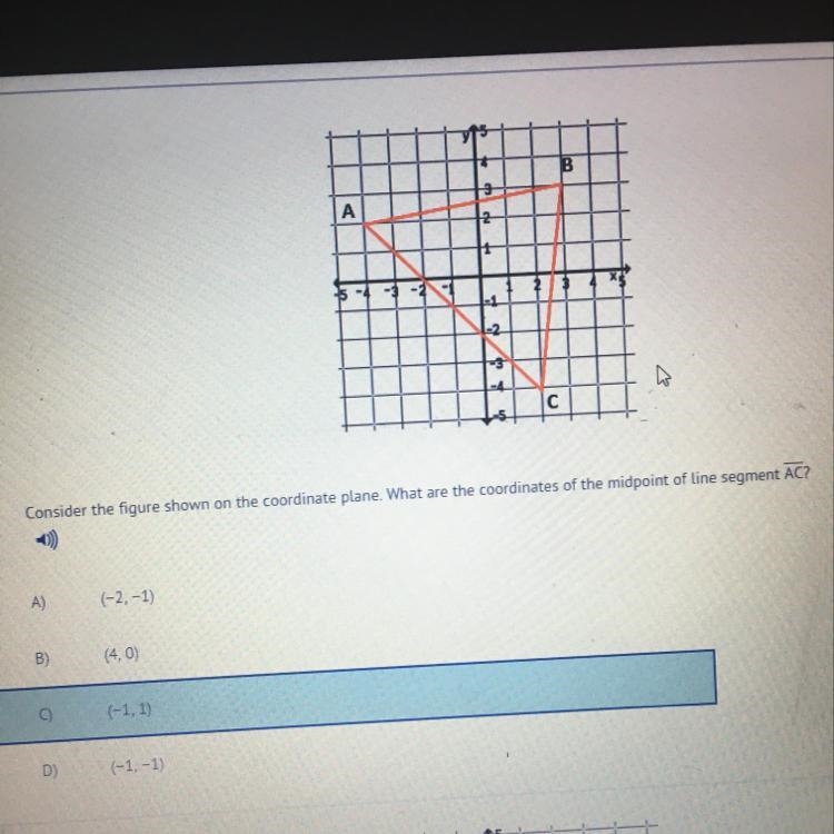 *30 points* Consider the figure shown on the coordinate plane. What are the coordinates-example-1