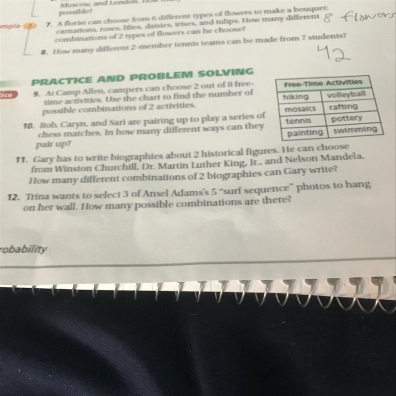 I need help with questions 9, 10, 11 and 12.-example-1