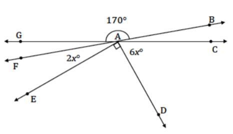 Find the measurements of ∠ and ∠.-example-1