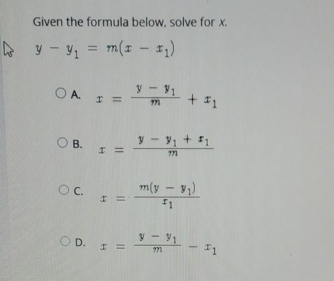 Please help, i need to raise my grade solve for x​-example-1