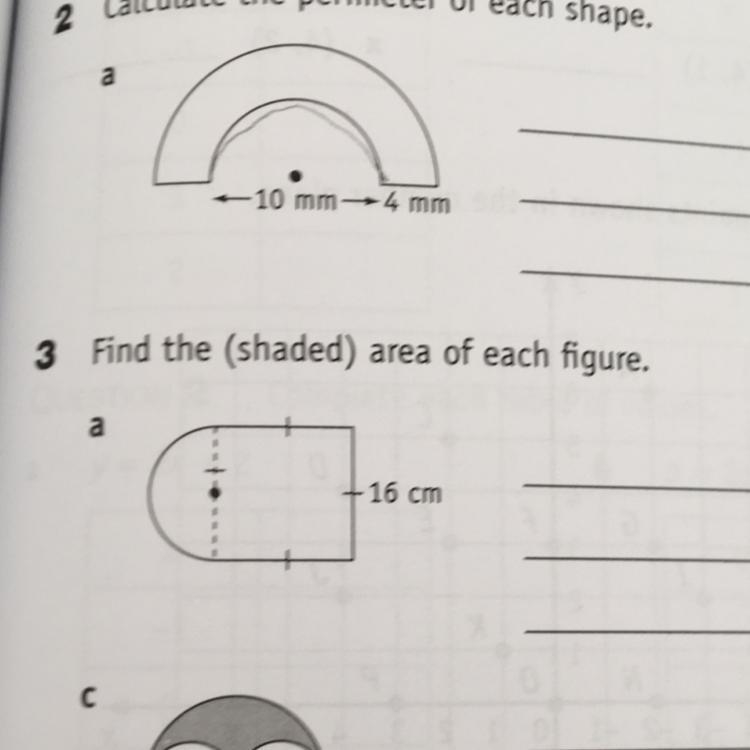 How dot figure out the perimeter of Question 2, a-example-1