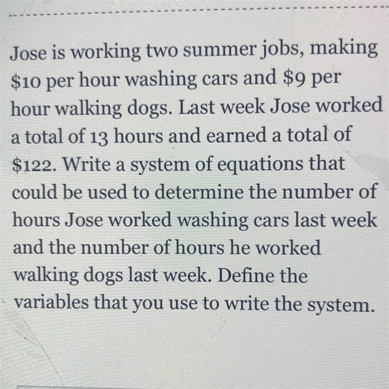 Please help me define the variables and write out each equation. TY!-example-1