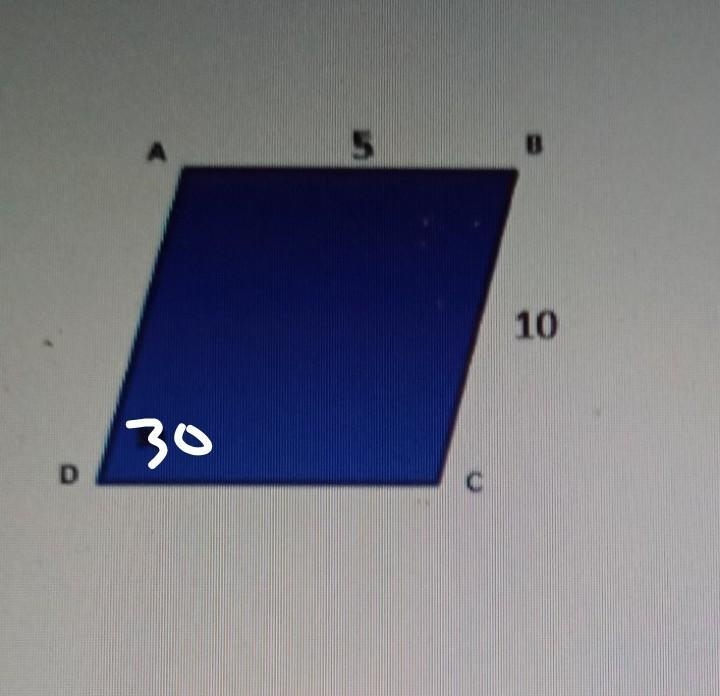 What is angle A? •30 •10 •5 •150 ​-example-1