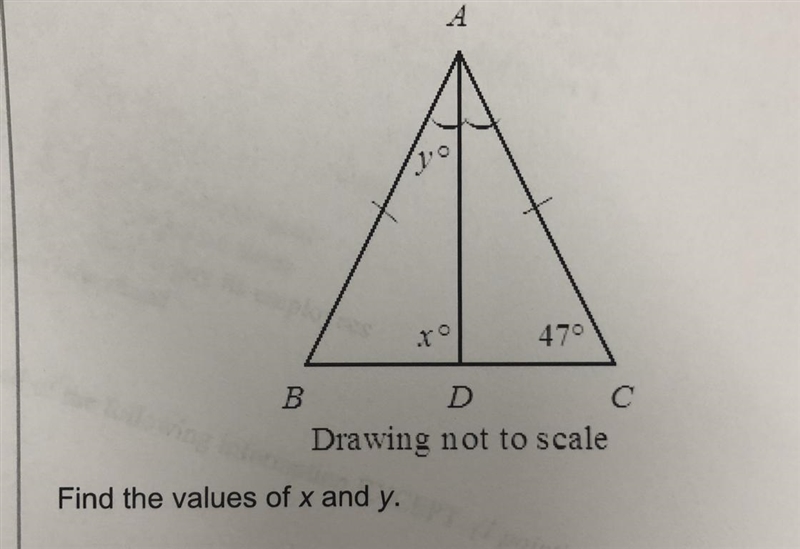 WhAt is value of x and y Explain-example-1