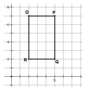 Which point is located at (5,7)? A) O B) P C) Q D) R-example-1