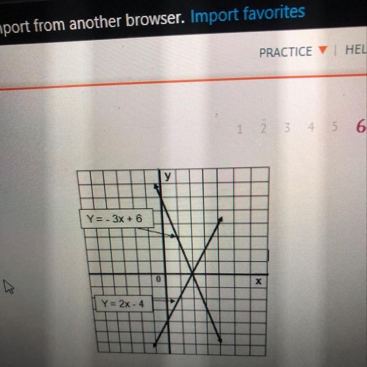 How many solutions can be found for the system of linear equations represented on-example-1