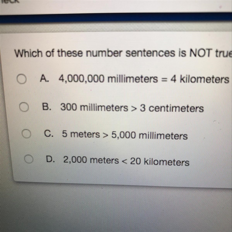 Which of these number sentences is not true?-example-1