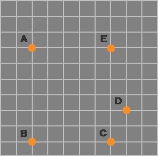 A point has been translated left and down. Based on the graph, which could be true-example-1