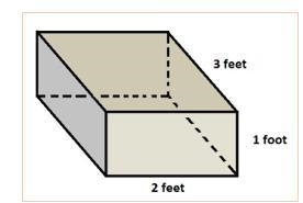 A package is shaped like a right rectangular prism. Use the dimensions shown to find-example-1