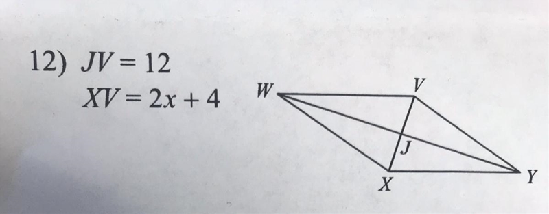 Solve for x , this figure is a parallelogram, please show your work-example-1