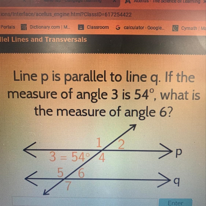 Parallel lines and transversals-example-1