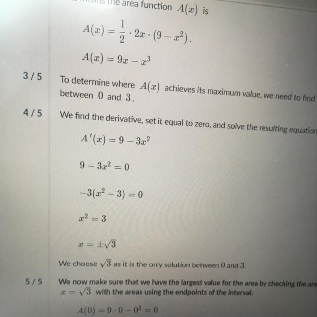 Can someone explain how 9-3x squared turns to that and not 3(3-x squared)?-example-1