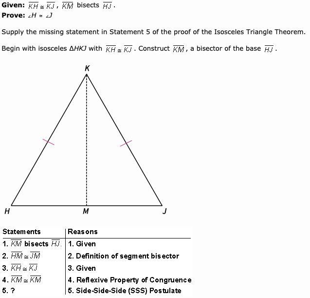 I REALLY NEED HELP PLEASE!!!!!! Question in image below. A.) ∆KHM ≅ ∆KJM B.) ∆KHM-example-1