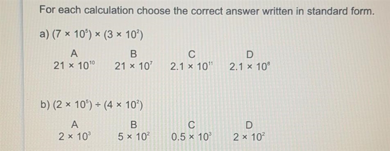 For each calculation choose the correct answer written in standard form​-example-1