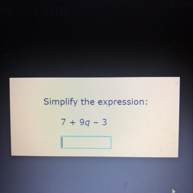 Simplify the expression: 7+99 - 3 (I need help ASAP)-example-1