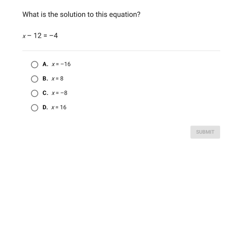 What is the solution to this equation?-example-1