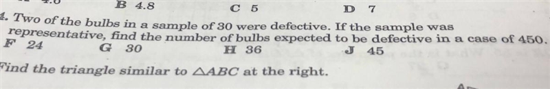 Please help on number 4, multiple choice-example-1