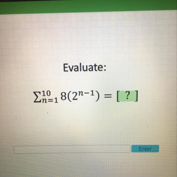 Evaluate the arithmetic series. Please help me ASAP!!!-example-1