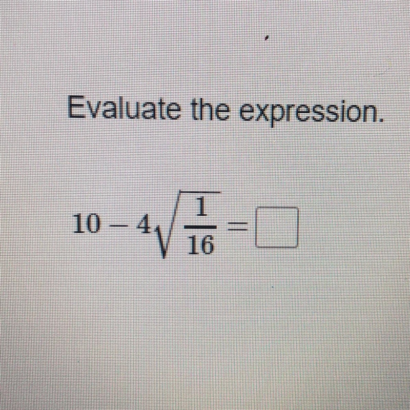 Evaluate the expression-example-1