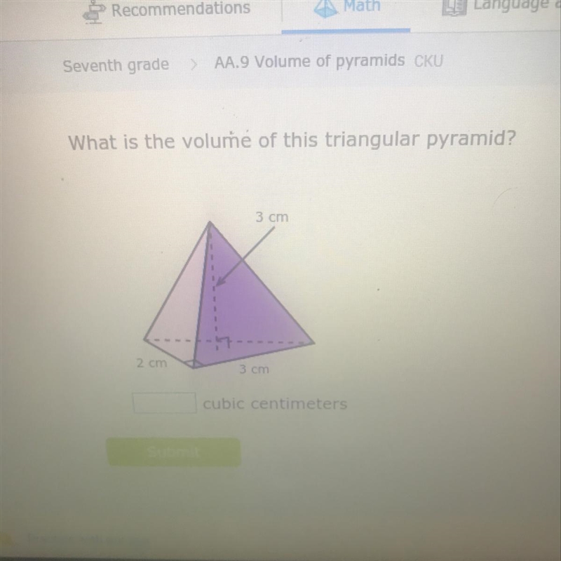 What is the volume of this triangular pyramid-example-1