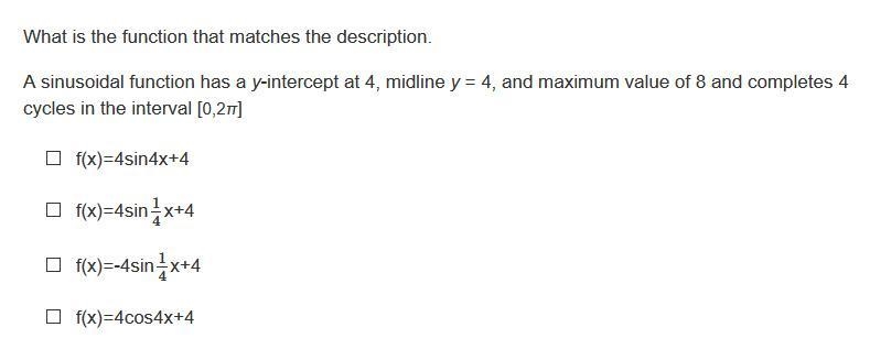 PLEASE HELP ME OUT HERE! 20 points, please! What is a function that matches the description-example-1