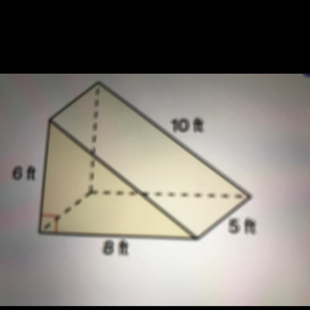 Find the surface area of the triangular prism.-example-1