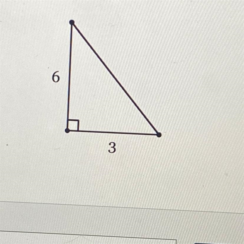 Find the exact length of the third side-example-1