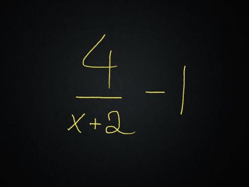 Inverse fiction of (4/(x+2))-1 Step by step pls-example-1